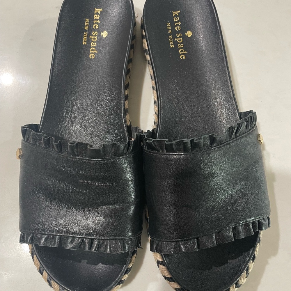 Kate Spade black sandals